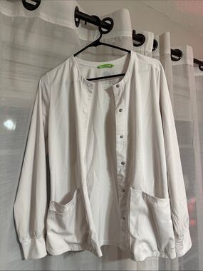 Healing Hands® HH Works Women's 4-Pocket Jacket - White - XS